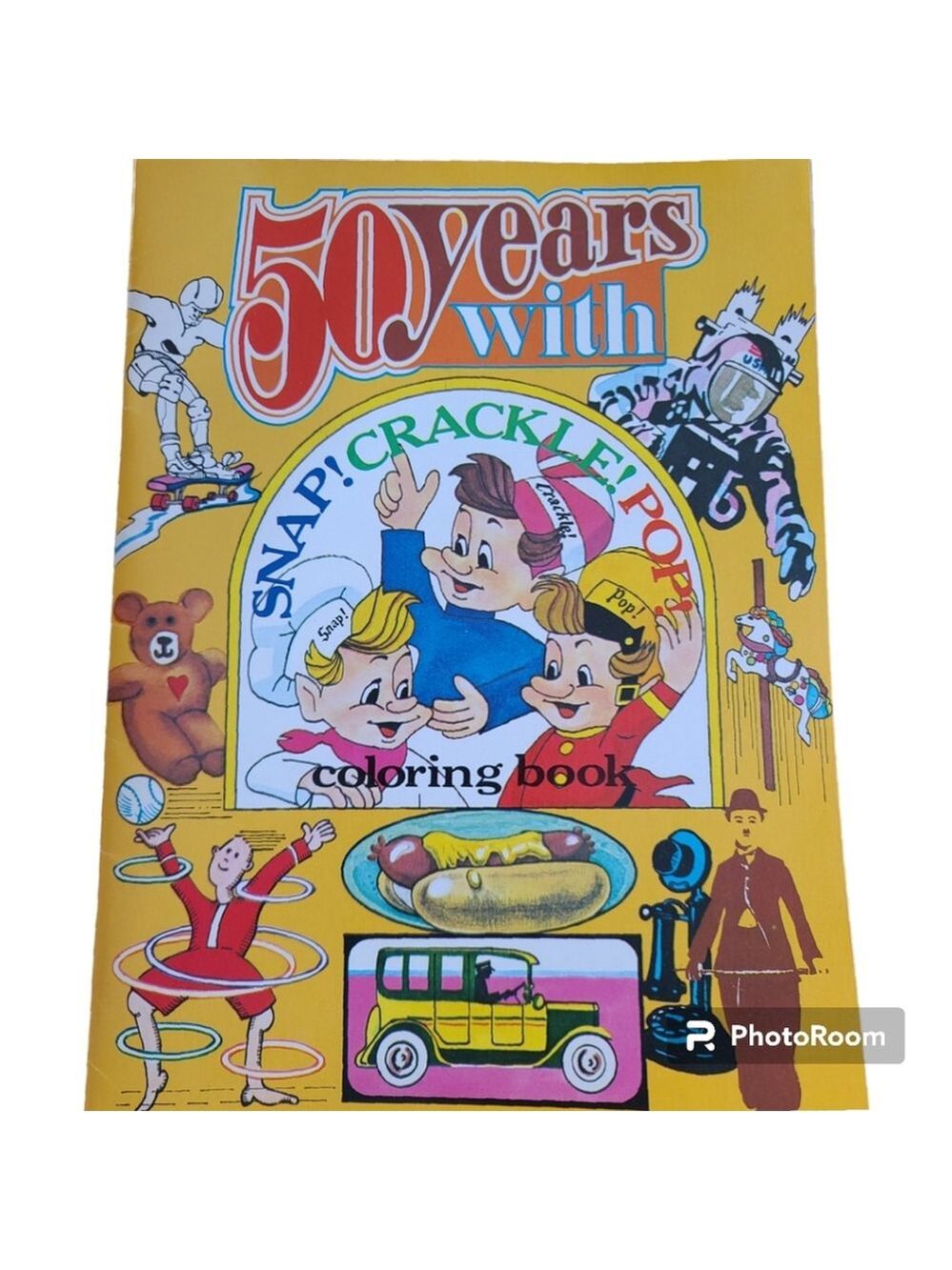 50 Years SNAP CRACKLE POP Coloring Book